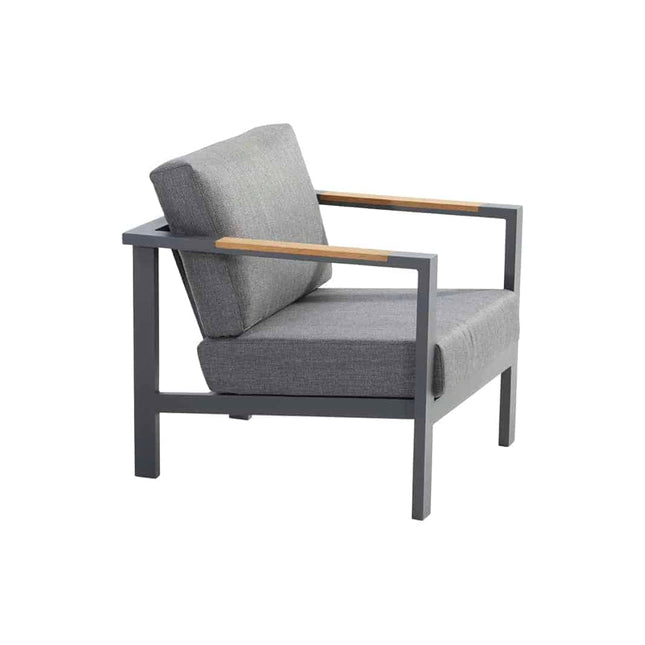 Taste 4SO Ginger loungeset antraciet + salontafel 120 x 64,5 cm