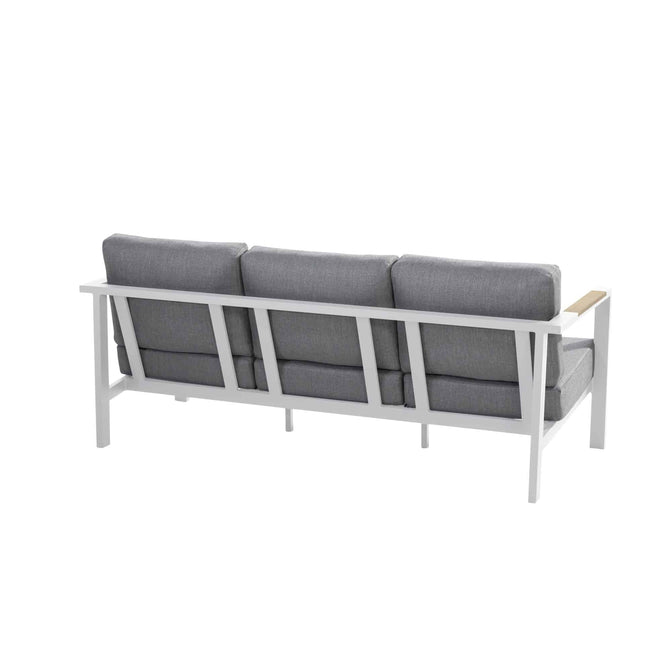 Taste 4SO Ginger loungeset wit + salontafel 120 x 64,5 cm