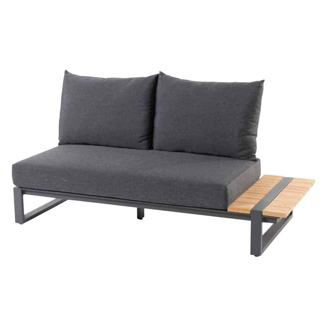 Taste 4SO Country loungeset modulair antraciet + salontafel 110 x 65 cm