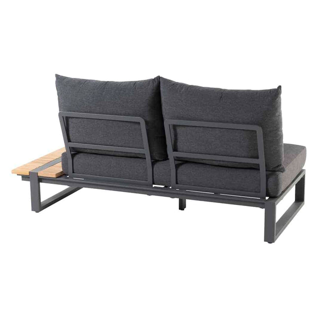 Taste 4SO Country loungeset modulair antraciet + salontafel 110 x 65 cm