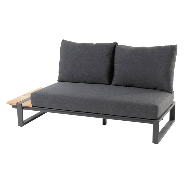 Taste 4SO Country loungeset modulair antraciet + salontafel 110 x 65 cm