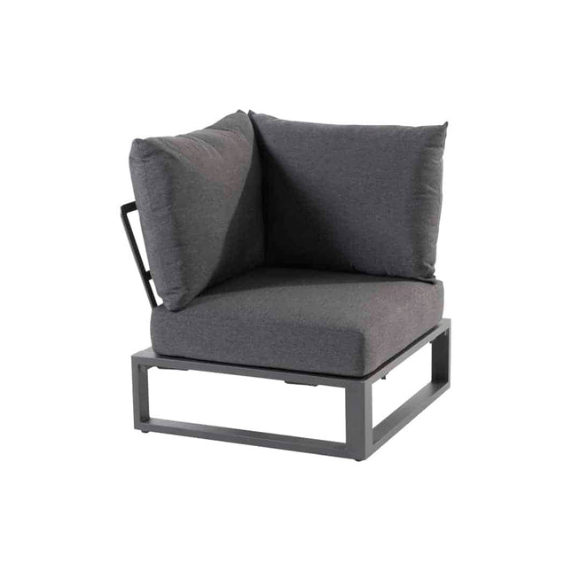 Taste 4SO Country loungeset modulair antraciet + salontafel 110 x 65 cm