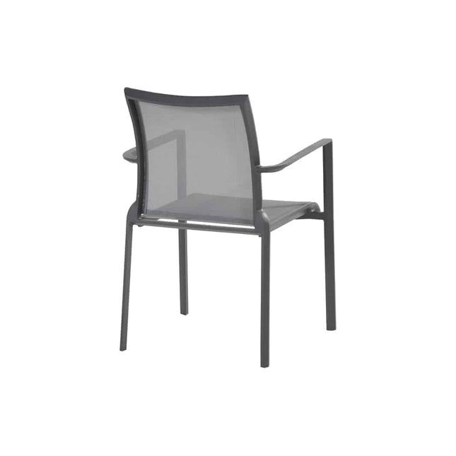 Taste 4SO Melbourne dining + Fiesta tafel met teak tafelblad 90 x 90 cm