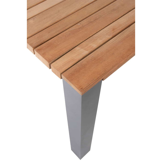 Taste 4SO Tosca dining antraciet + Ridge teak tafel 220 cm