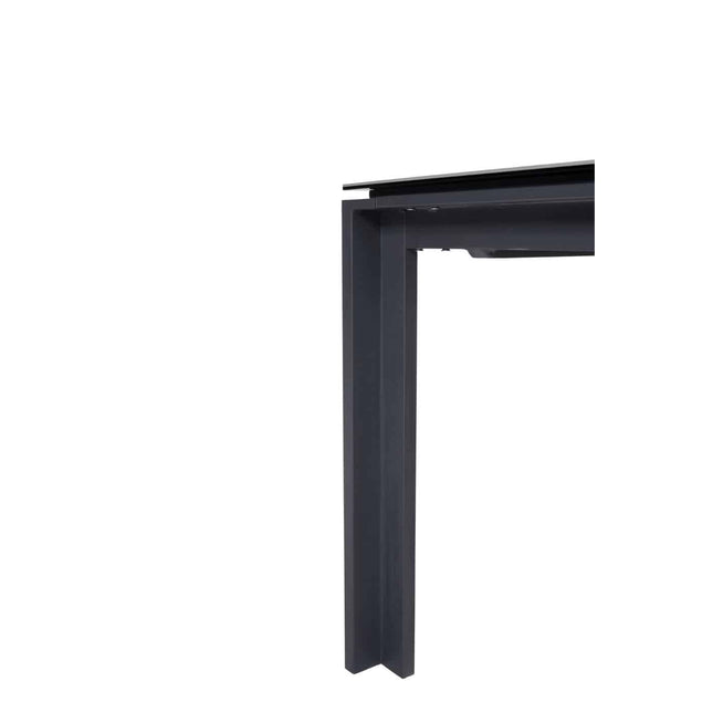 Taste 4SO Tosca dining antraciet + Optimum uitschuiftafel keramiek 220-280-340 cm