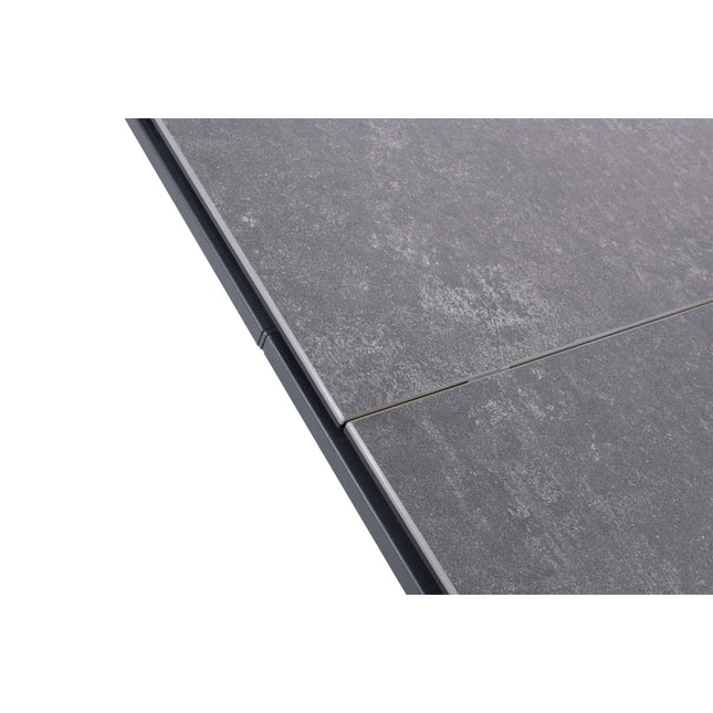 Taste 4SO Bari stapelbare dining stoel + Optimum uitschuiftafel keramiek 220-280-340 cm