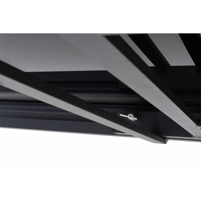 Taste 4SO Bari stapelbare dining stoel + Optimum uitschuiftafel keramiek 220-280-340 cm