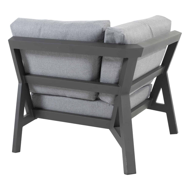 Taste 4SO Gigi loungeset antraciet zonder salontafel