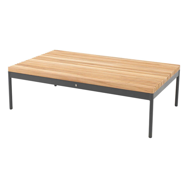 Taste 4SO Sakura salontafel met teak tafelblad 120 x 70 x 35 cm