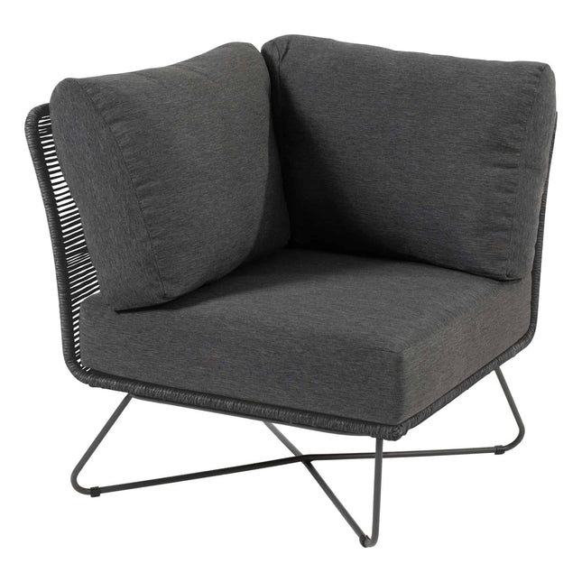 Taste 4SO Belmond hoekbank + center + Dali salontafel 73 Ø cm