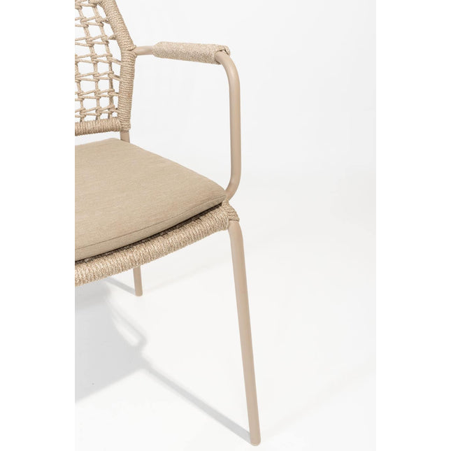 Taste 4SO Barista dining latte + Manolo tafel latte met geprint keramiek tafelblad 240 cm