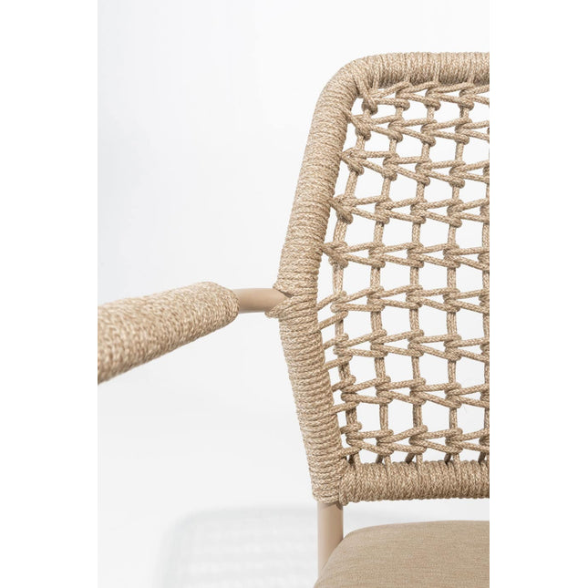 Taste 4SO Barista dining latte + Manolo tafel latte met geprint keramiek tafelblad 240 cm