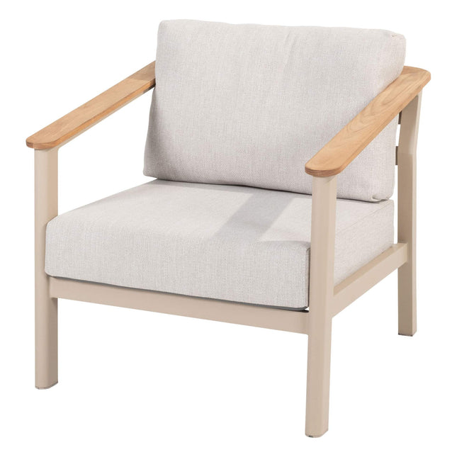 Taste 4SO Olivia loungeset 3-zits lounge bank + 2x lounge stoel + Sara salontafels