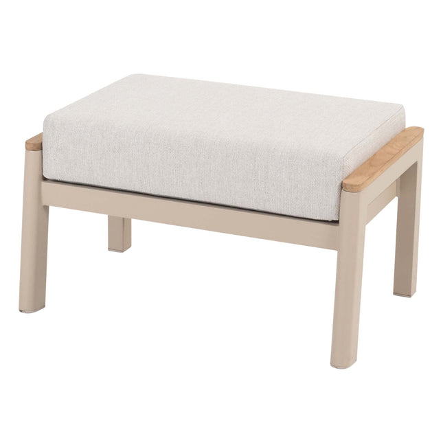 Taste 4SO Olivia loungeset 3-zits lounge bank + 2x lounge stoel + voetenbank