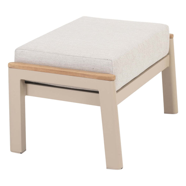 Taste 4SO Olivia loungeset 3-zits lounge bank + 2x lounge stoel + voetenbank