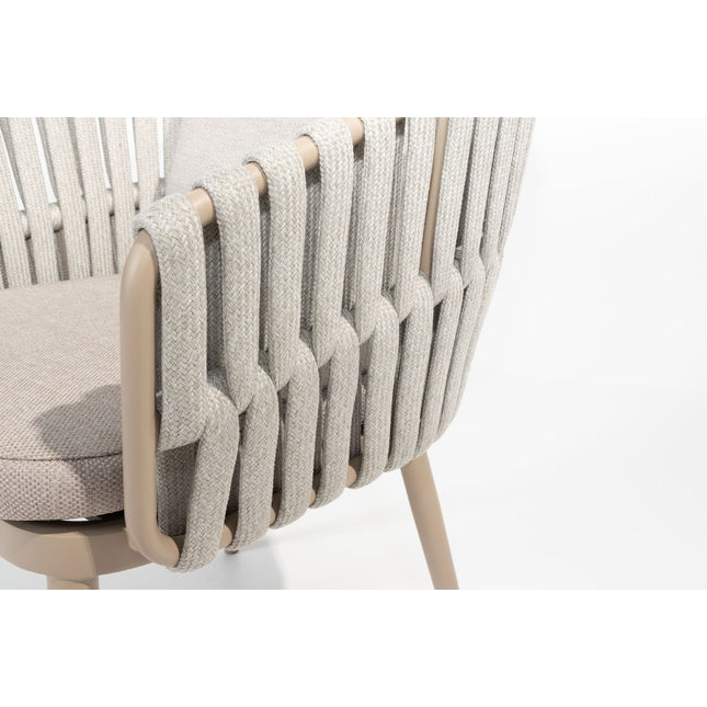 Taste 4SO Eva dining + Liam teak tafel 240 cm