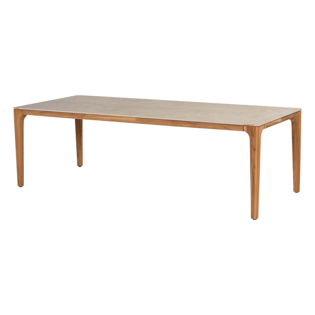 4 Seasons Outdoor Montera dining + Taste 4SO Liam eettafel met keramisch tafelblad 240 cm
