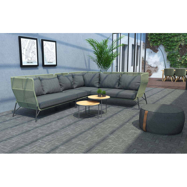 4 Seasons Outdoor Altoro loungeset + Atlas salontafel 122 cm