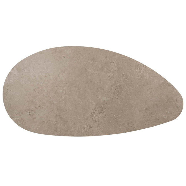 4 Seasons Outdoor Arizona tafel keramisch blad kiezel-vorm 240 x 120 cm