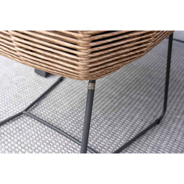 Taste 4SO Belmond dining naturel (2 st.) + Fiesta bistrotafel Ø 90 cm