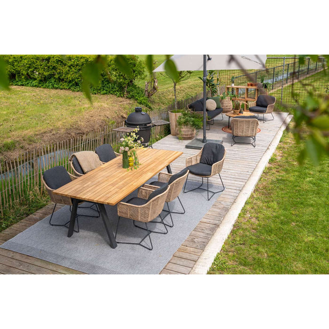 Taste 4SO Belmond dining naturel (6 st.) + Ambassador tafel 240 cm