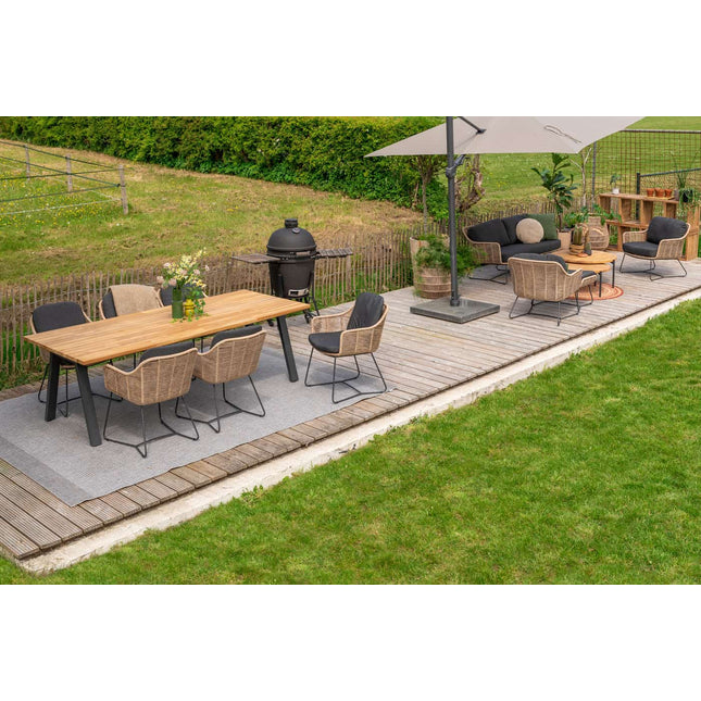 Taste 4SO Belmond dining naturel (6 st.) + Ambassador tafel 240 cm