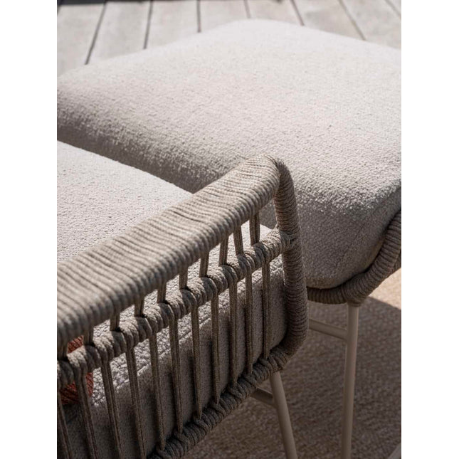 4 Seasons Outdoor Botanic loungeset zonder salontafel + voetenbank