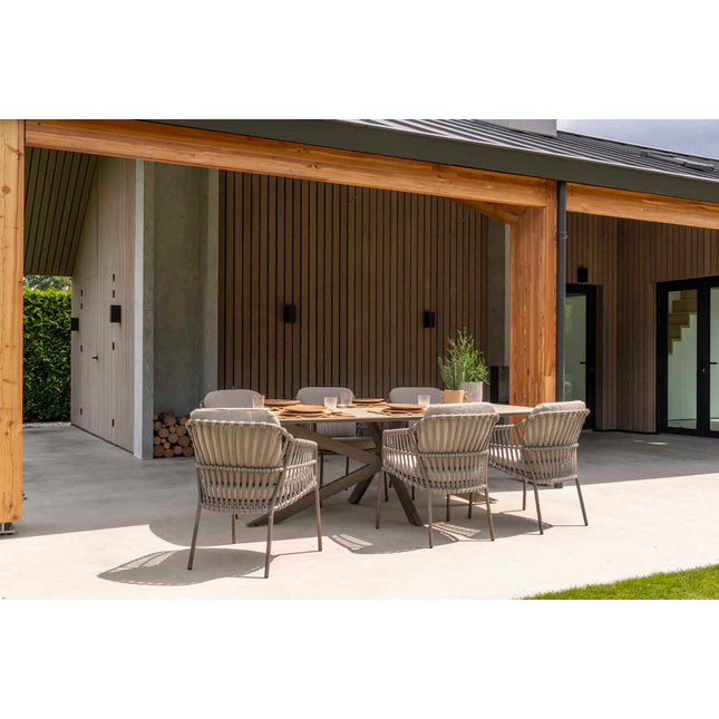 4 Seasons Outdoor Capalbio dining stoel incl. 2 kussens