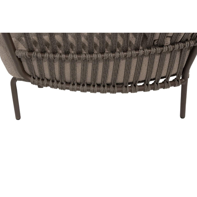 4 Seasons Outdoor Capalbio organische 3-zits lounge bank incl. 3 kussens