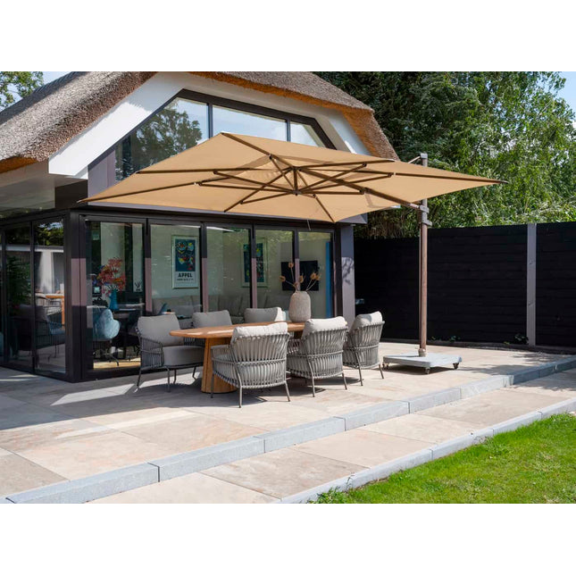 4 Seasons Outdoor Capalbio low dining stoel incl. 2 kussens