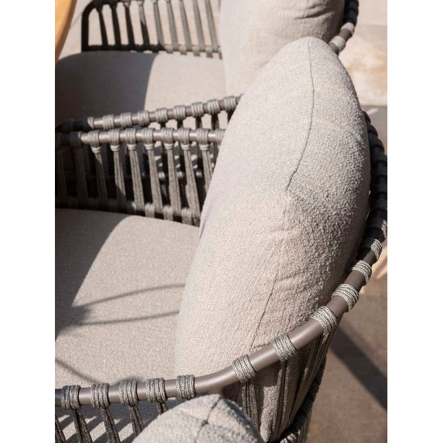 4 Seasons Outdoor Capalbio low dining stoel incl. 2 kussens