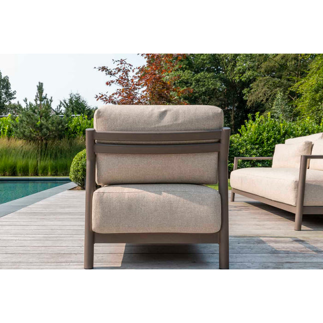 4 Seasons Outdoor Capresi loungeset + Volta salontafels terre