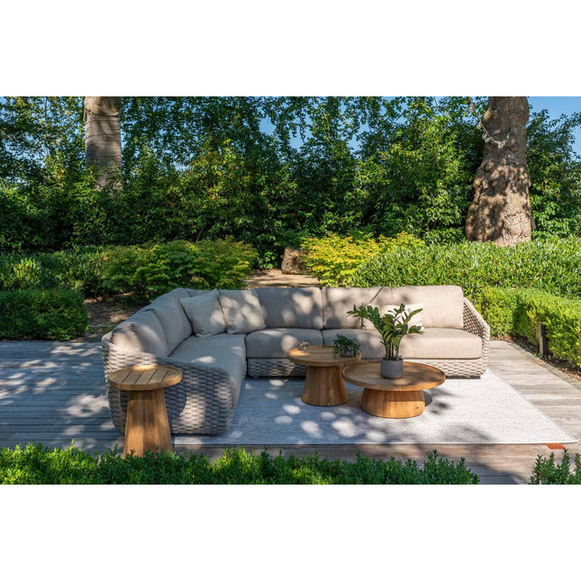 4 Seasons Outdoor Casanova loungeset + Volta salontafel 60 Ø cm