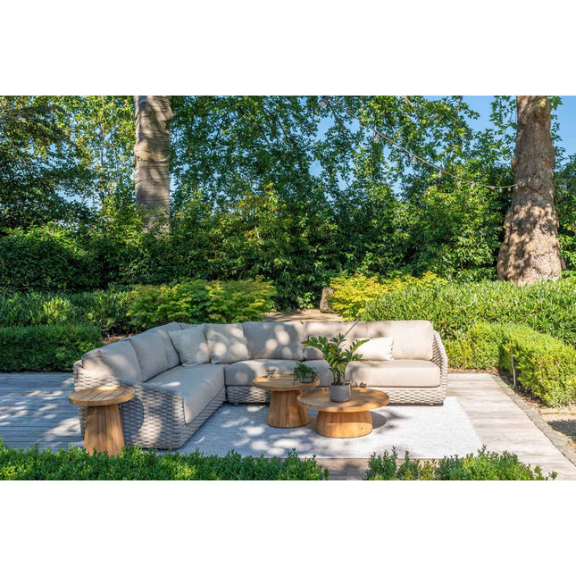 4 Seasons Outdoor Casanova loungeset + Pablo salontafel 60 Ø cm