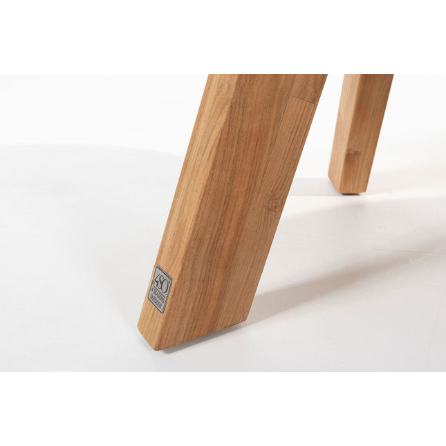 4 Seasons Outdoor Cosmic salontafel teak 65 cm. Ø (H 40 cm)