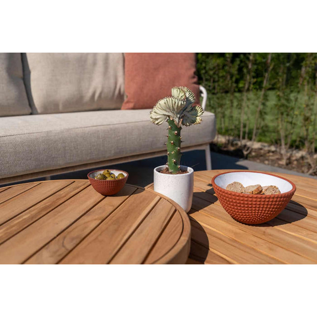 4 Seasons Outdoor Finn salontafel teak 60 cm. Ø (H 32)