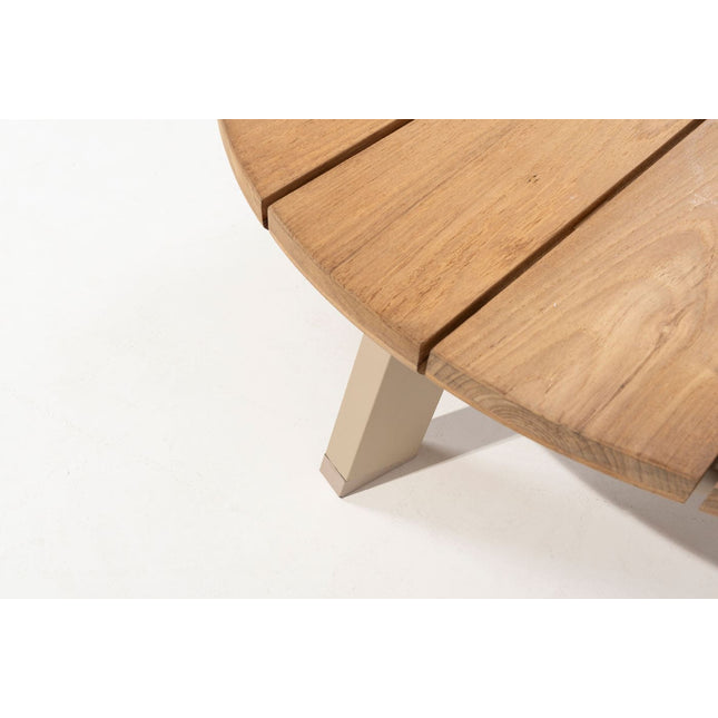 Taste 4SO Olivia loungeset 3-zits lounge bank + 2x lounge stoel + Emma salontafels