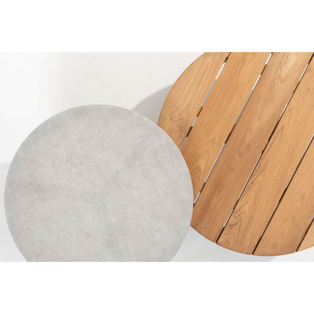 Taste 4SO Olivia loungeset 3-zits lounge bank + 2x lounge stoel + Emma salontafels