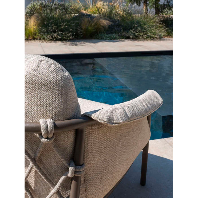 4 Seasons Outdoor Ezra lounge stoel incl. kussens