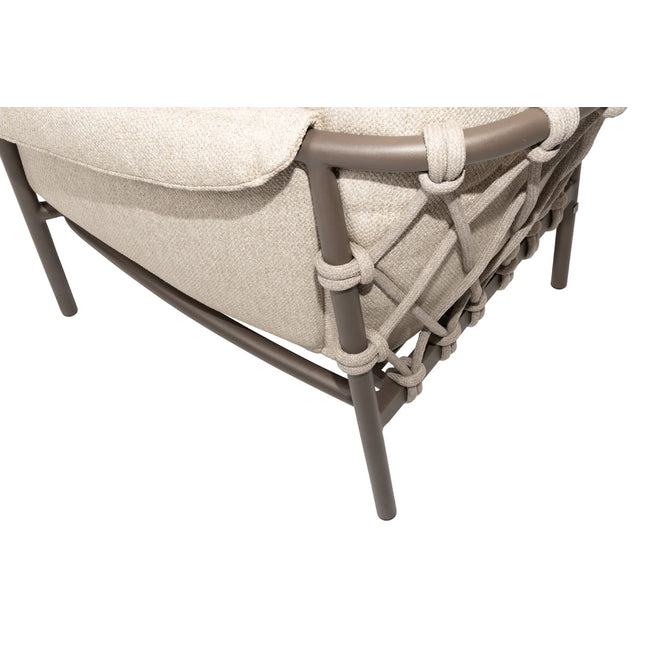 4 Seasons Outdoor Ezra lounge stoel incl. kussens