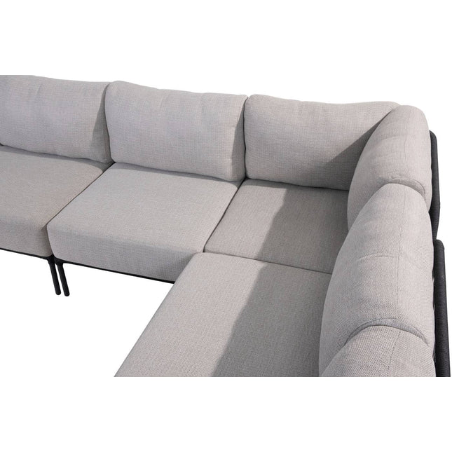 4 Seasons Outdoor Fabrice loungeset + Dali salontafel 58,5 Ø cm