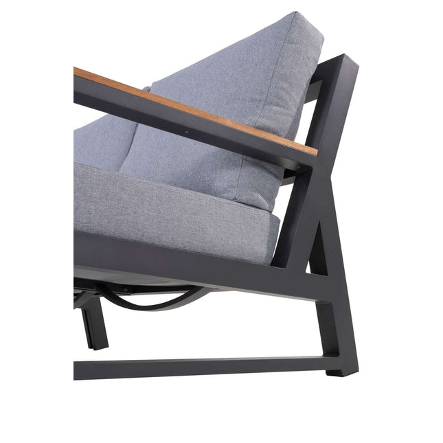 Taste 4SO Gigi loungeset antraciet zonder salontafel