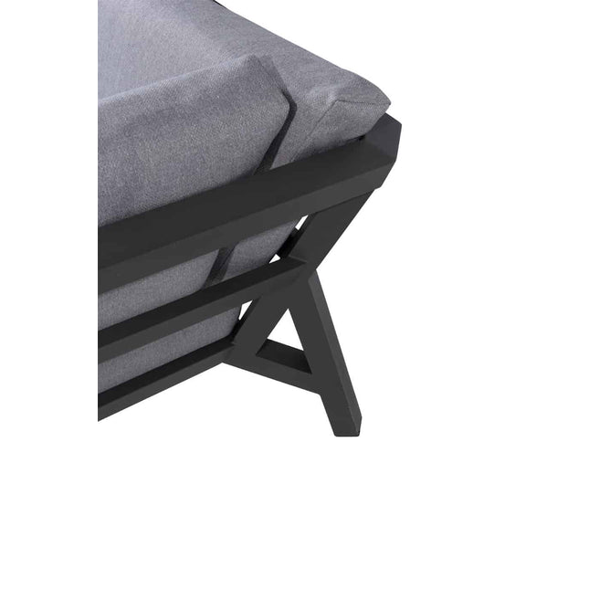 Taste 4SO Gigi loungeset antraciet zonder salontafel