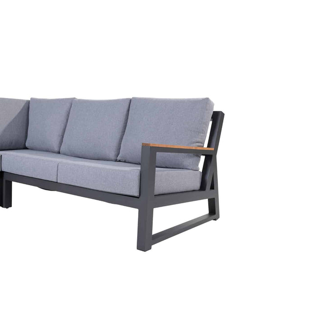 Taste 4SO Gigi loungeset antraciet zonder salontafel