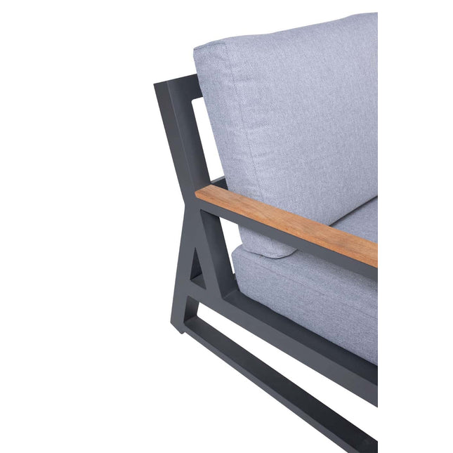 Taste 4SO Gigi loungeset antraciet zonder salontafel