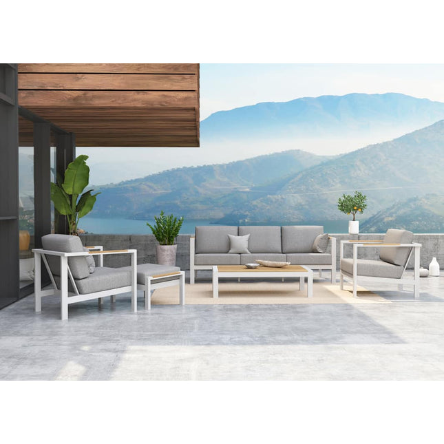 Taste 4SO Ginger loungeset wit + salontafel 120 x 64,5 cm