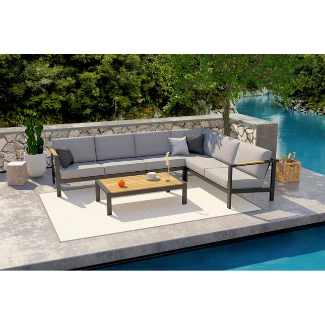 Taste 4SO Ginger hoekbank + salontafel 120 x 64,5 cm