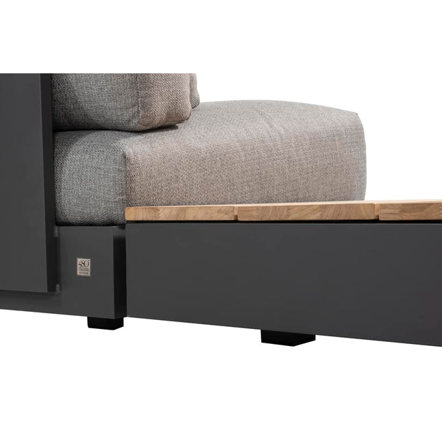 4 Seasons Outdoor Ibiza hoekelement/salontafel 84 x 84 cm. teak