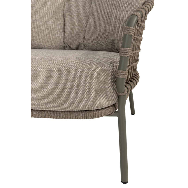 4 Seasons Outdoor Jura 3-zits lounge bank incl. 3 kussens