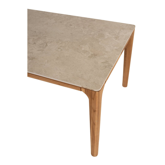 Taste 4SO Liam eettafel met keramisch tafelblad 240 x 100 x 75 cm.